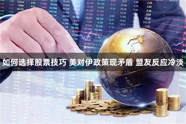 如何选择股票技巧 美对伊政策现矛盾 盟友反应冷淡